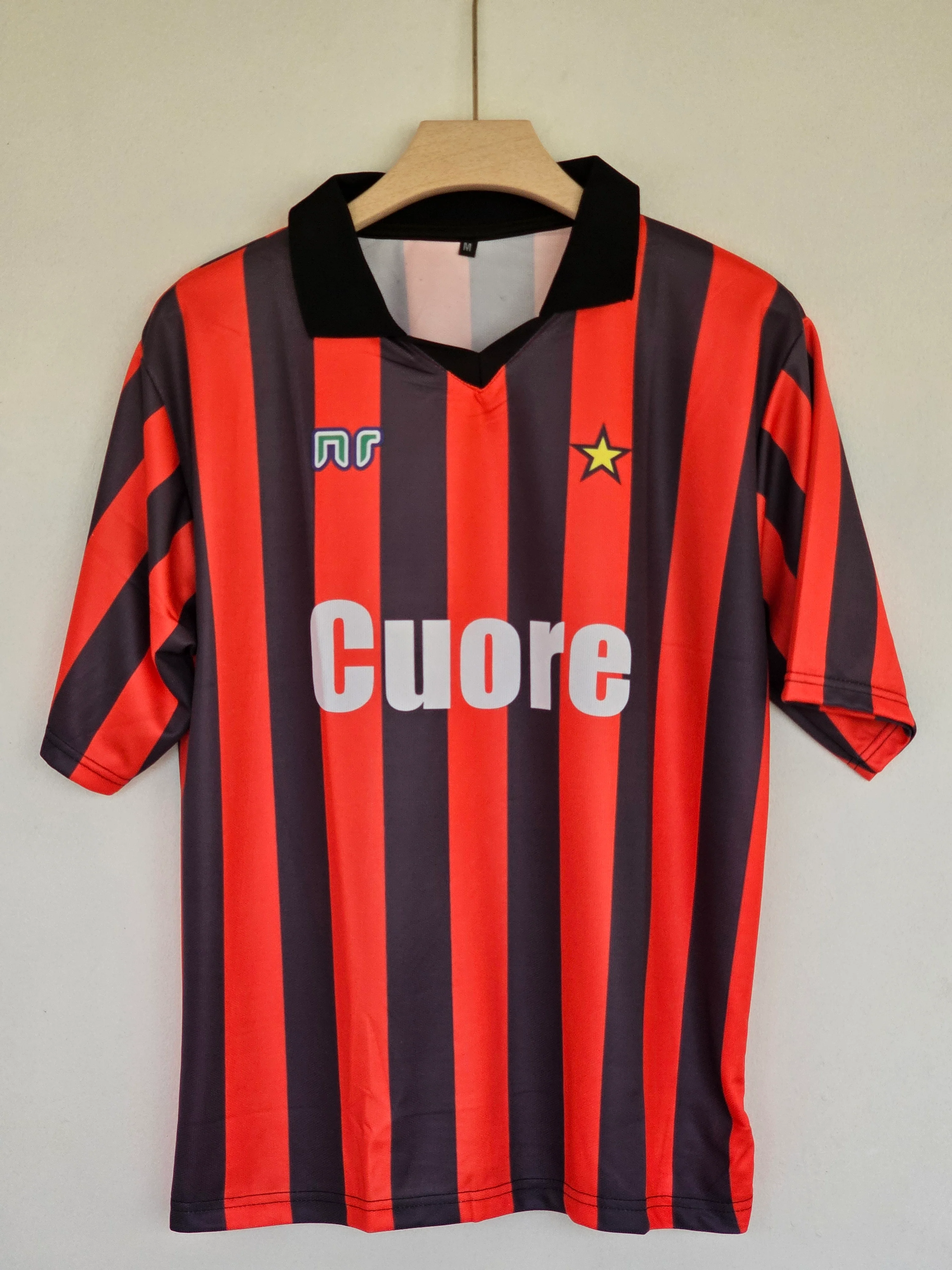 1983-84 AC Milan Five-Sleeve Jersey - Retro Legacy Edition