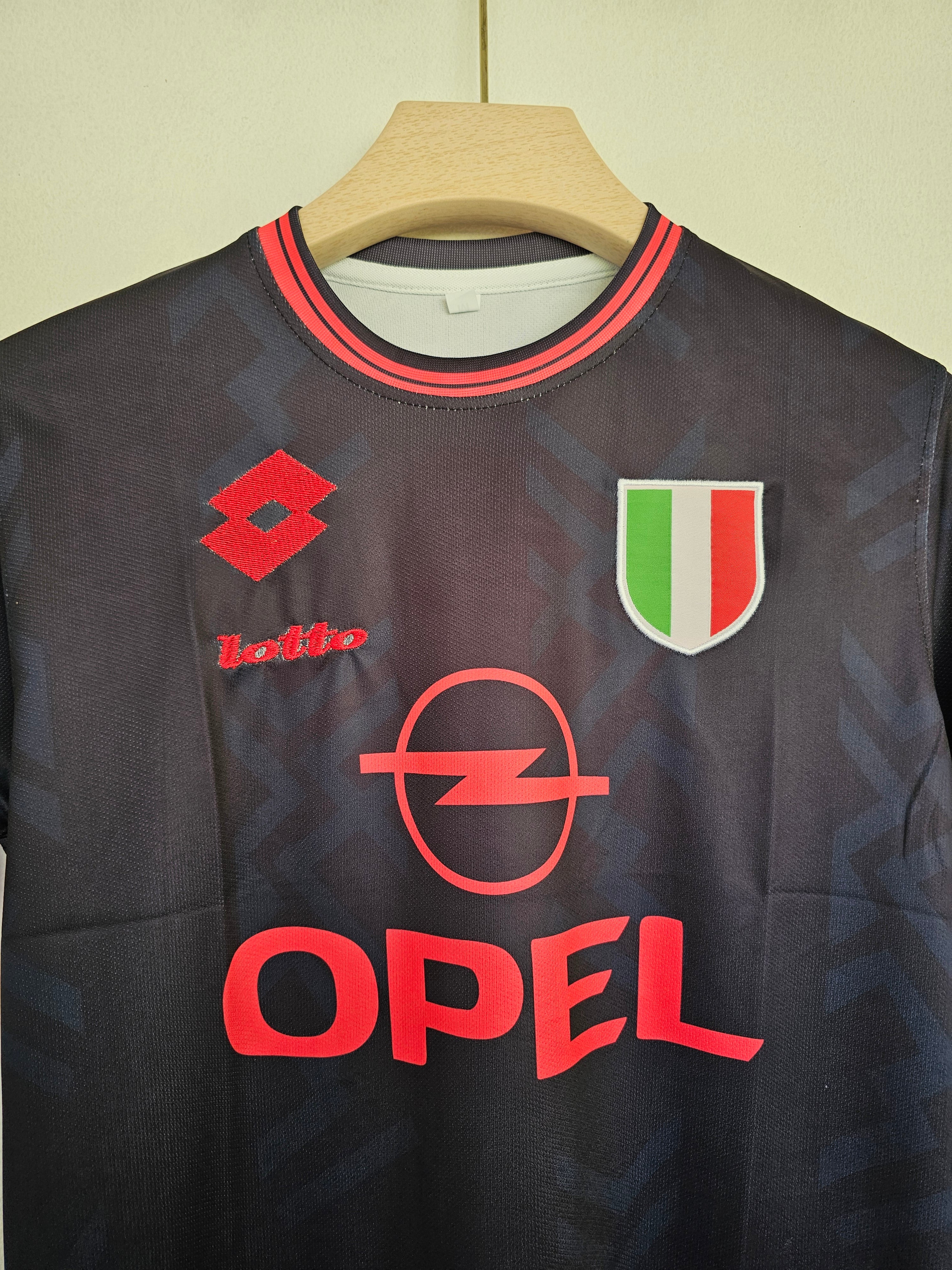 1996-97 AC Milan Home Jersey - Maldini Captain’s Embroidery Edition - Image 3