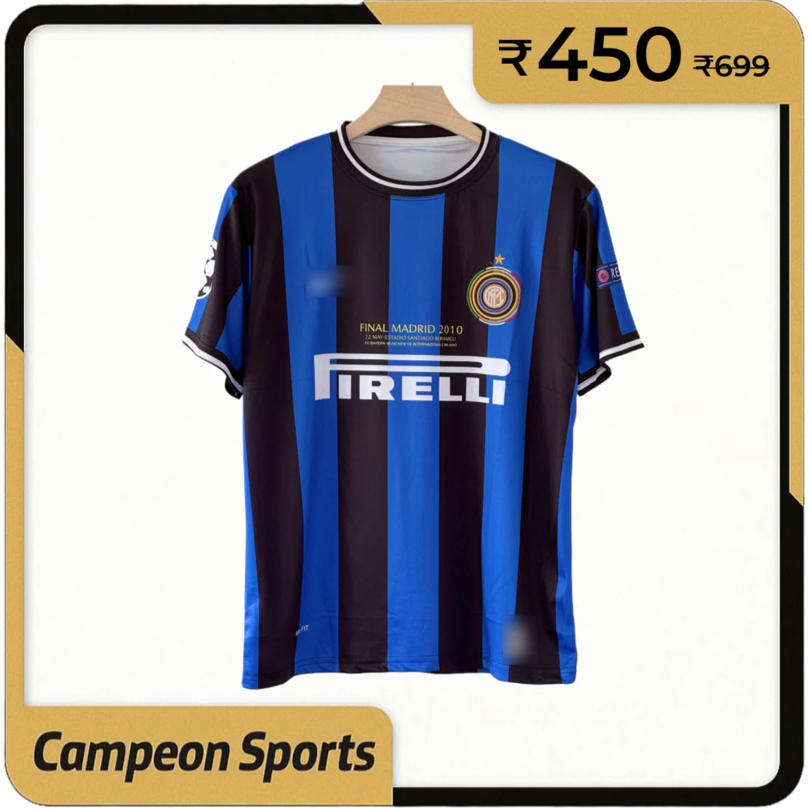 1999-2000 Inter Milan Home Jersey – Ronaldo  Embroidery Edition