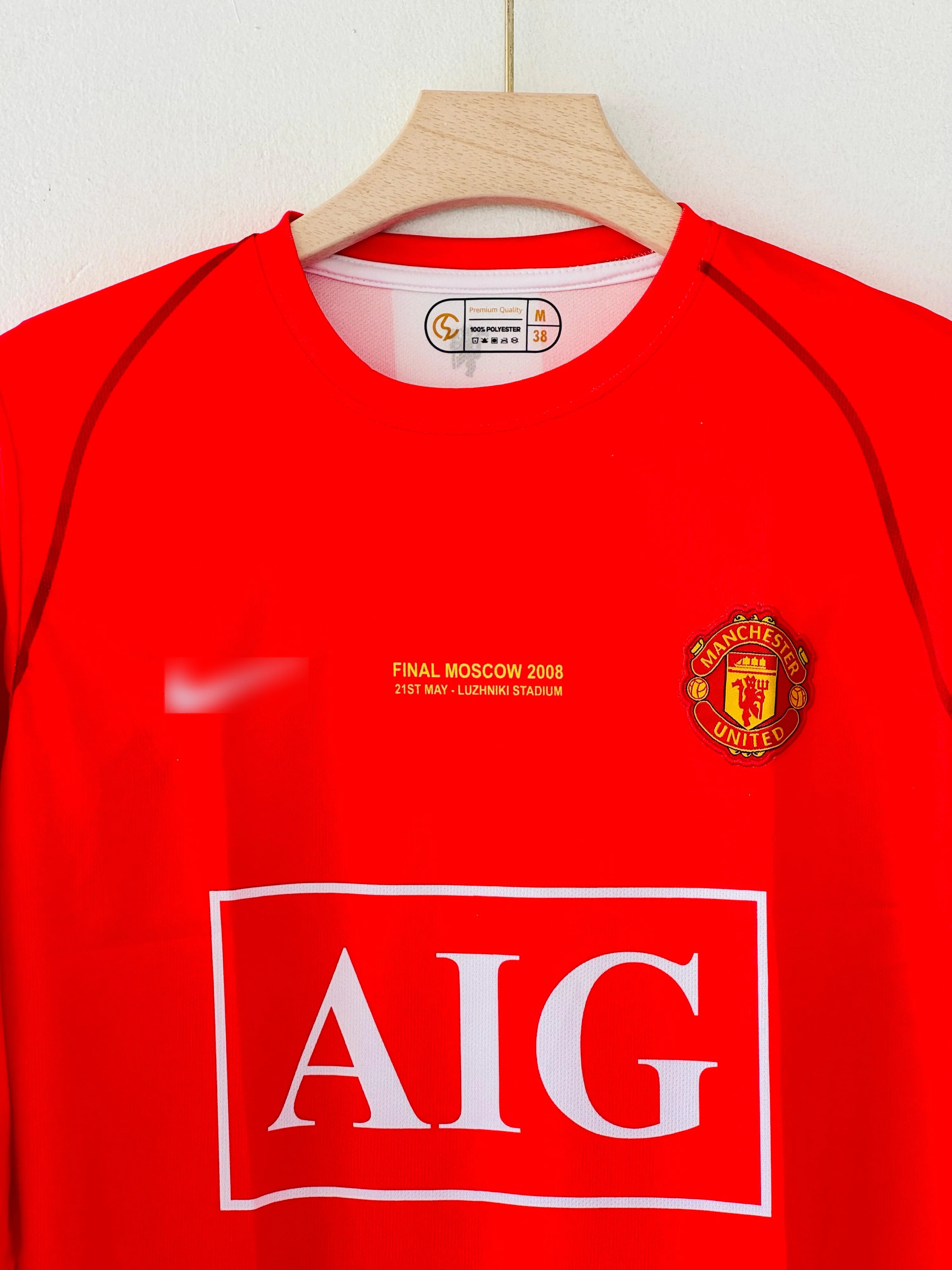 2007-08 Manchester United Home Jersey – Cristiano Ronaldo Full sleeve Embroidery Edition - Image 3