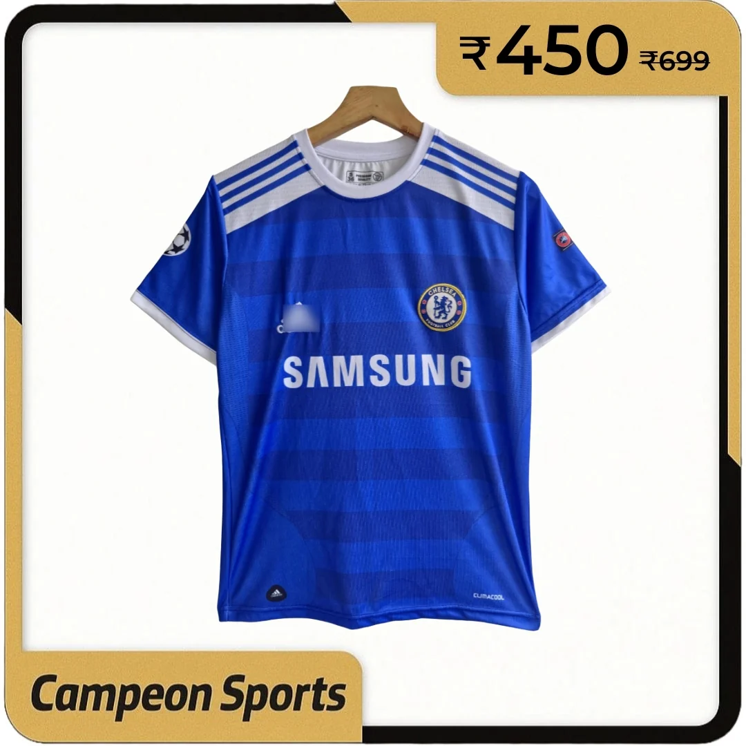 2011-12 Chelsea Home Kit - Champions League Glory Drogba Edition
