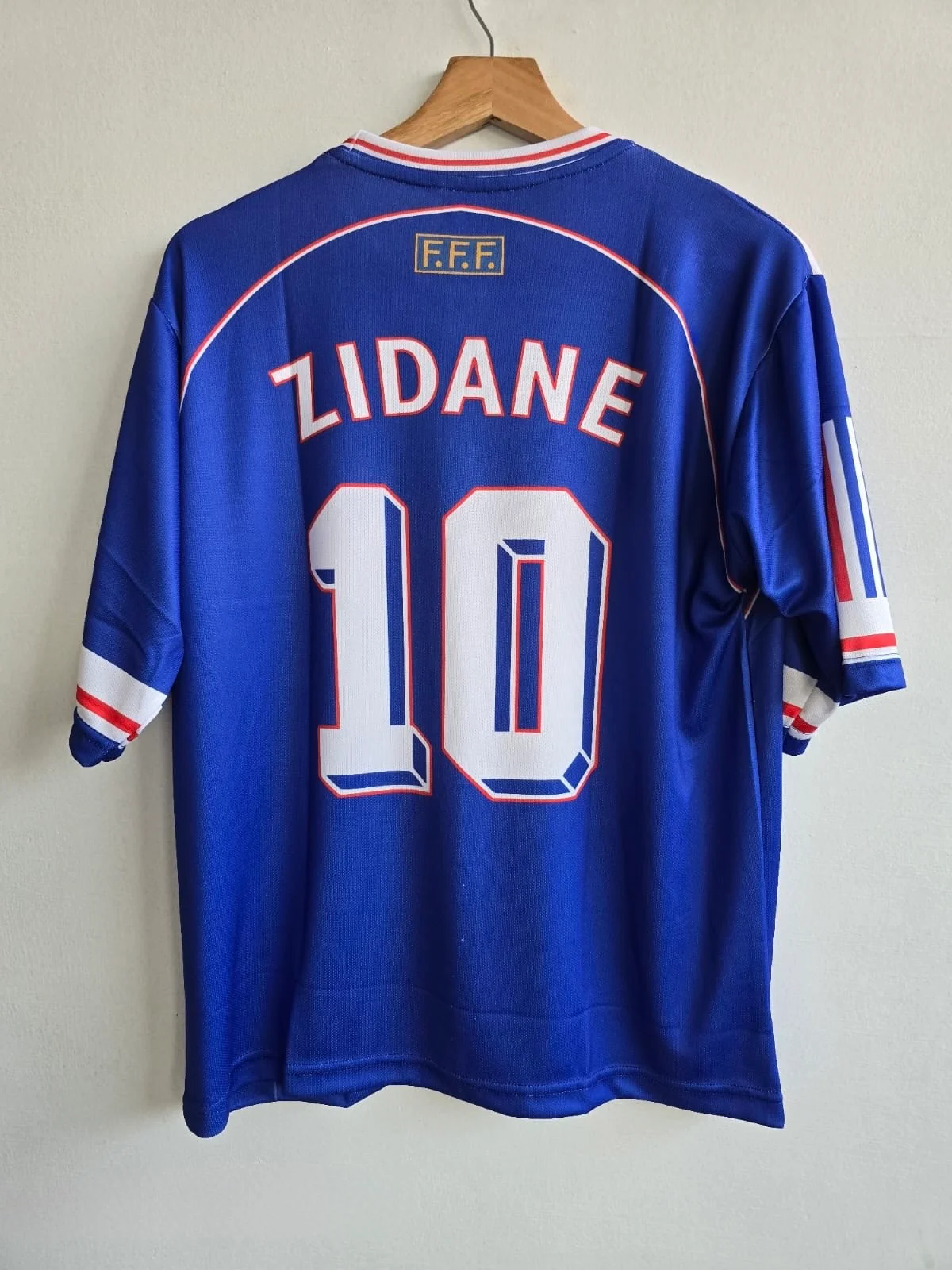 A Legend Was Born – 1998 France Home Jersey, Zidane Five Sleeve Edition - Image 2