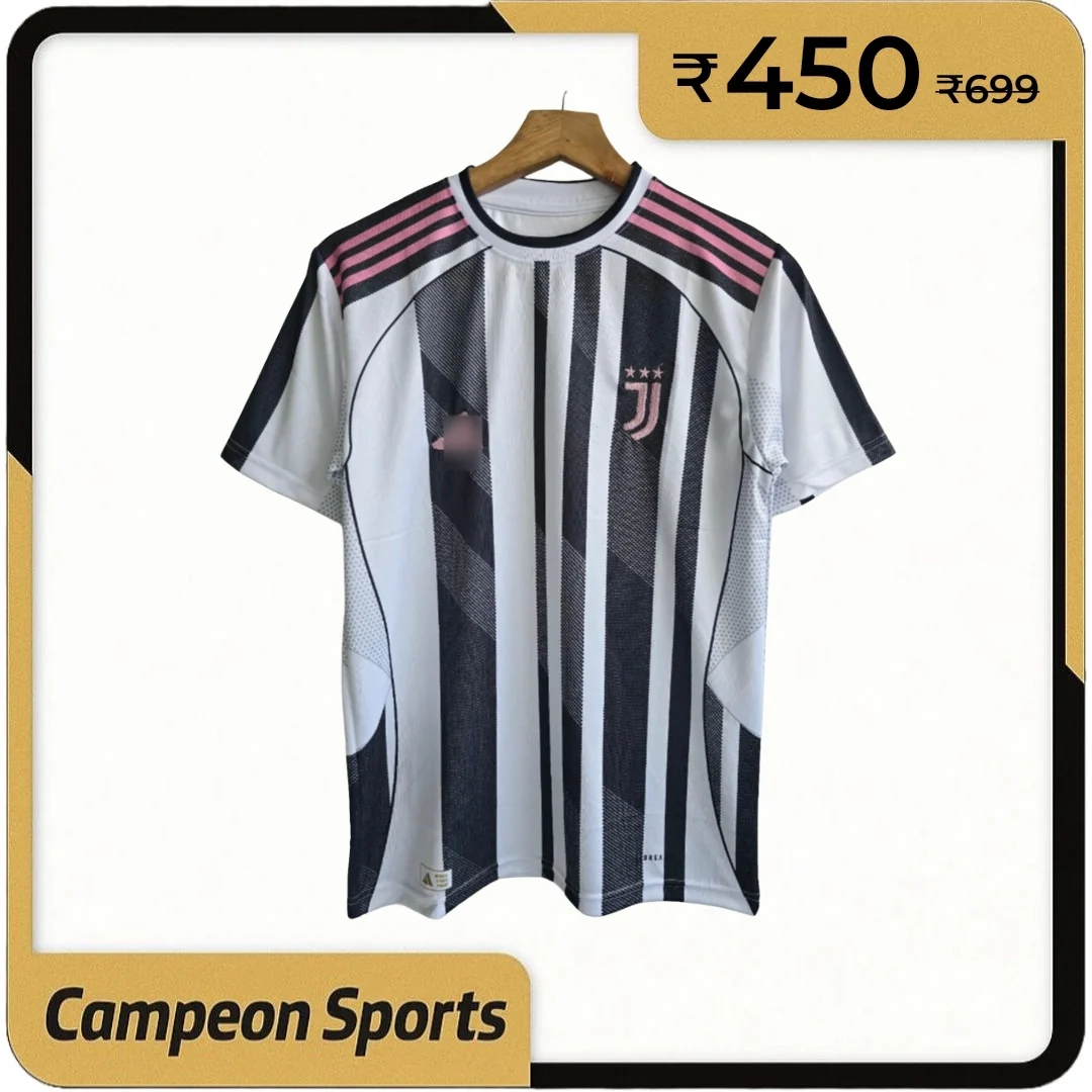 Bianconeri Bold – 2025-26 Juventus Home Jersey