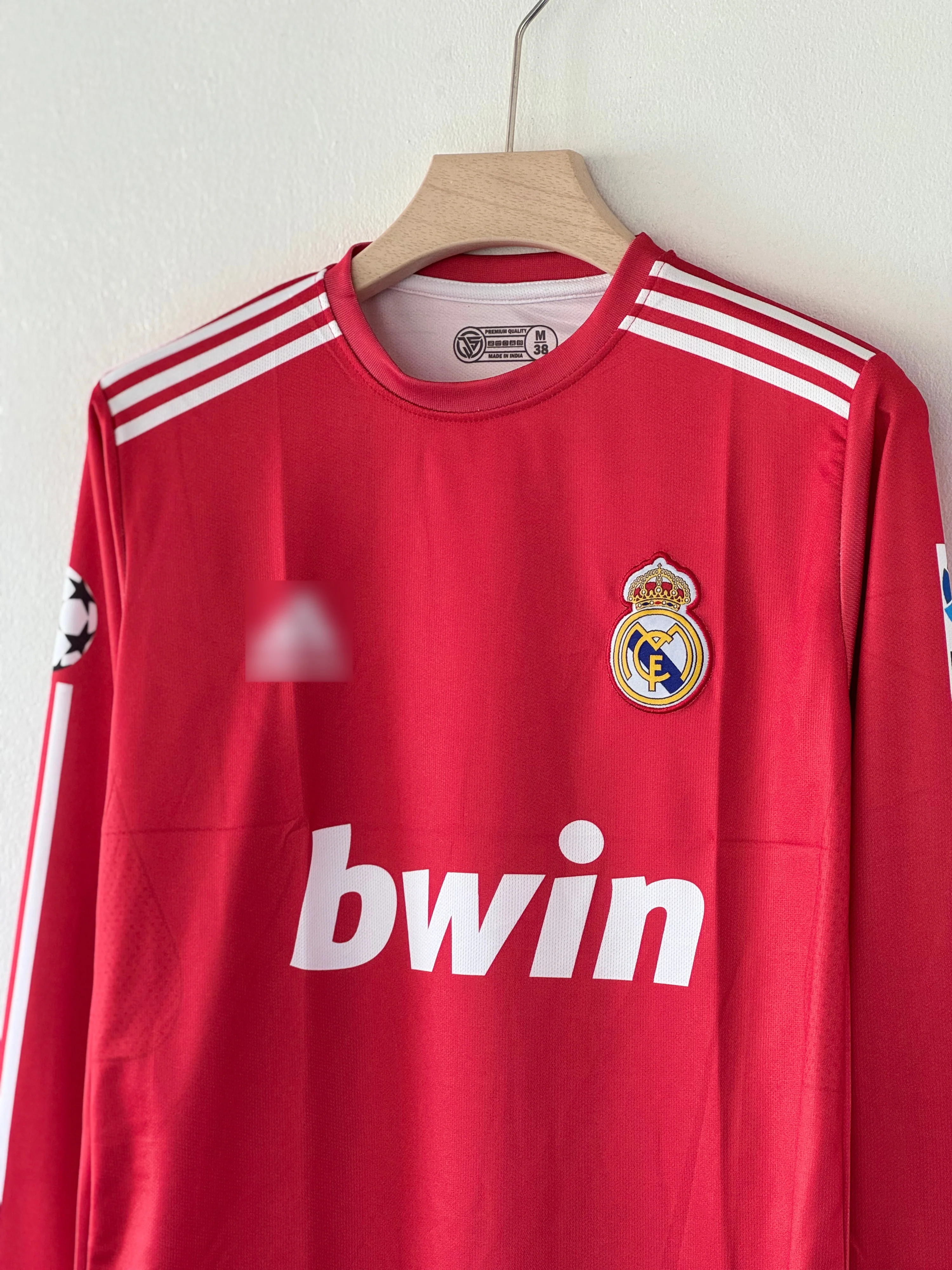 Champions in  — Real Madrid 2011/12 Third Kit(red) - Image 3