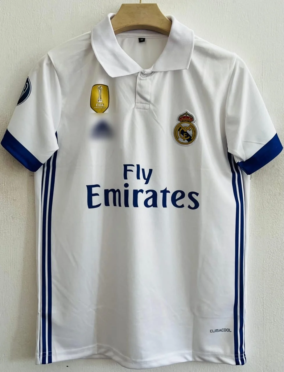 Classic Whites. Champion Spirit – Real Madrid 2016–17 Home Jersey - Image 2