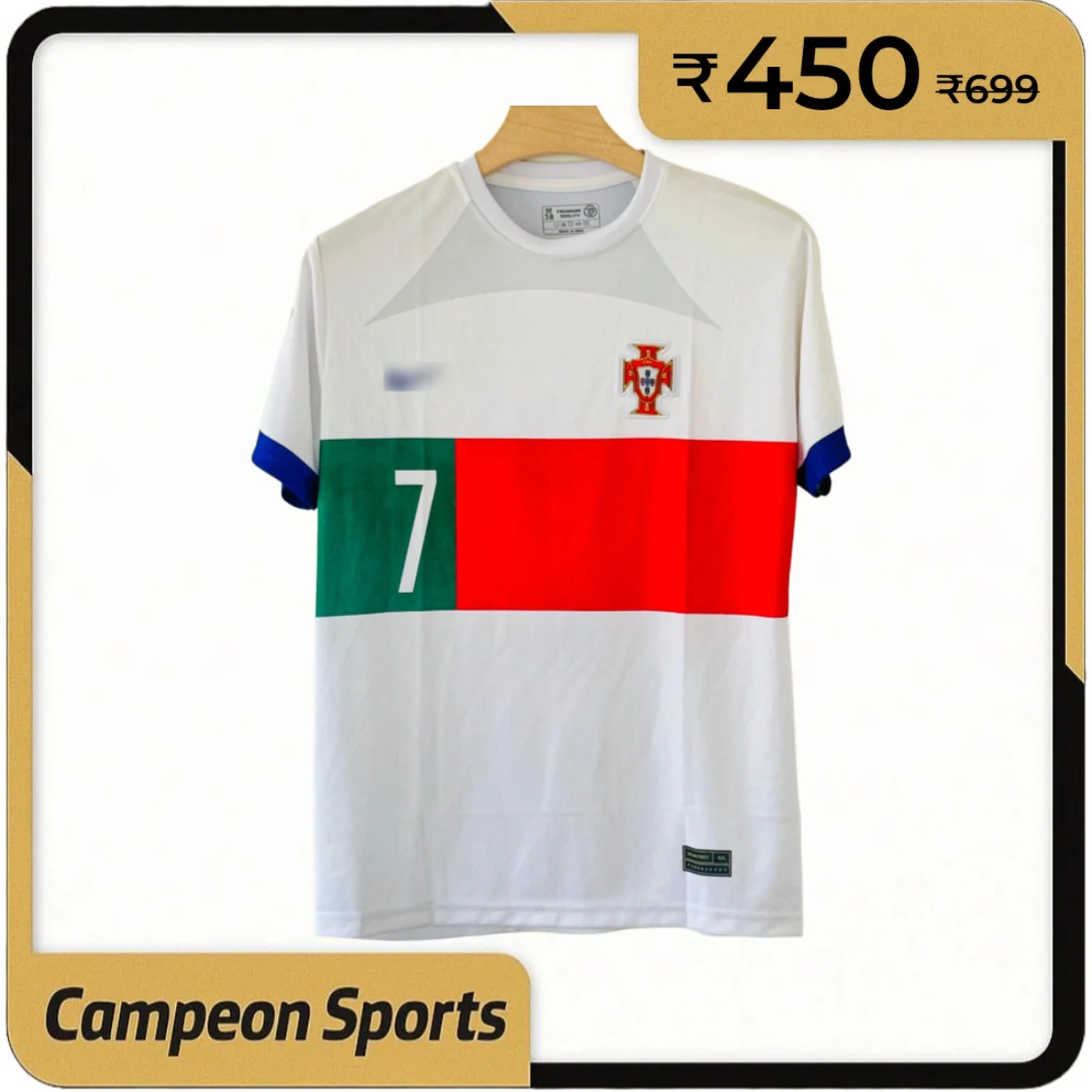Elegance on the Global Stage – 2022 Portugal Away Kit – Cristiano Ronaldo Edition