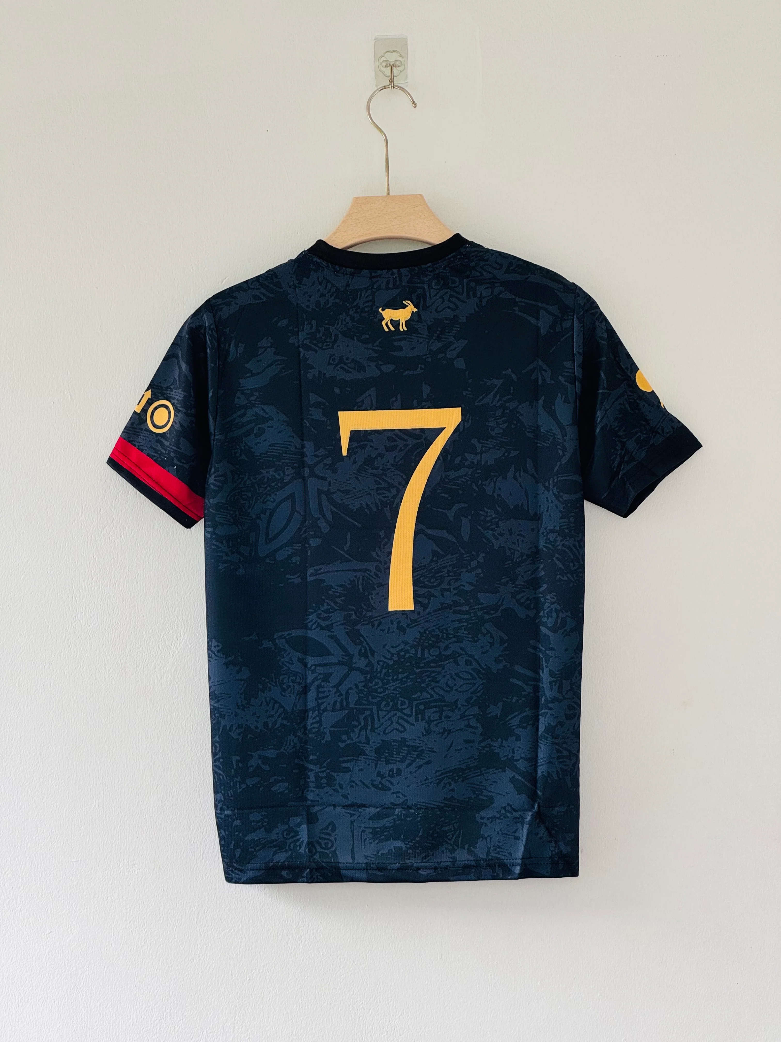 Greatness in Every Stitch – Portugal “GOAT Siiu” Special Edition, Ronaldo Tribute Jersey - Image 3