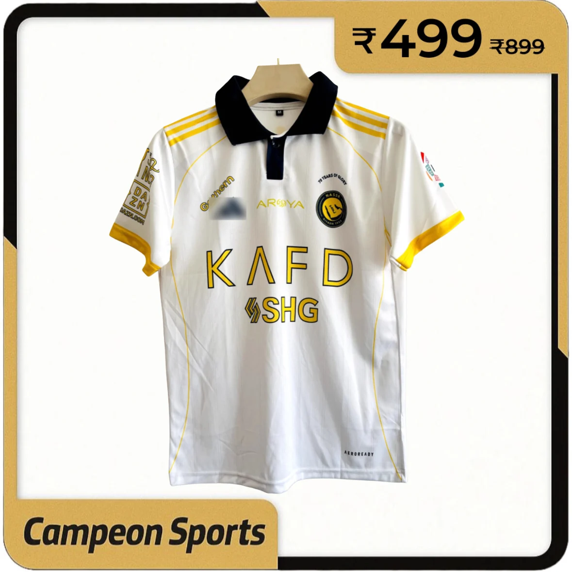 Greatness in Gold – 2025-26 Al Nassr Third Kit – Cristiano Ronaldo Edition