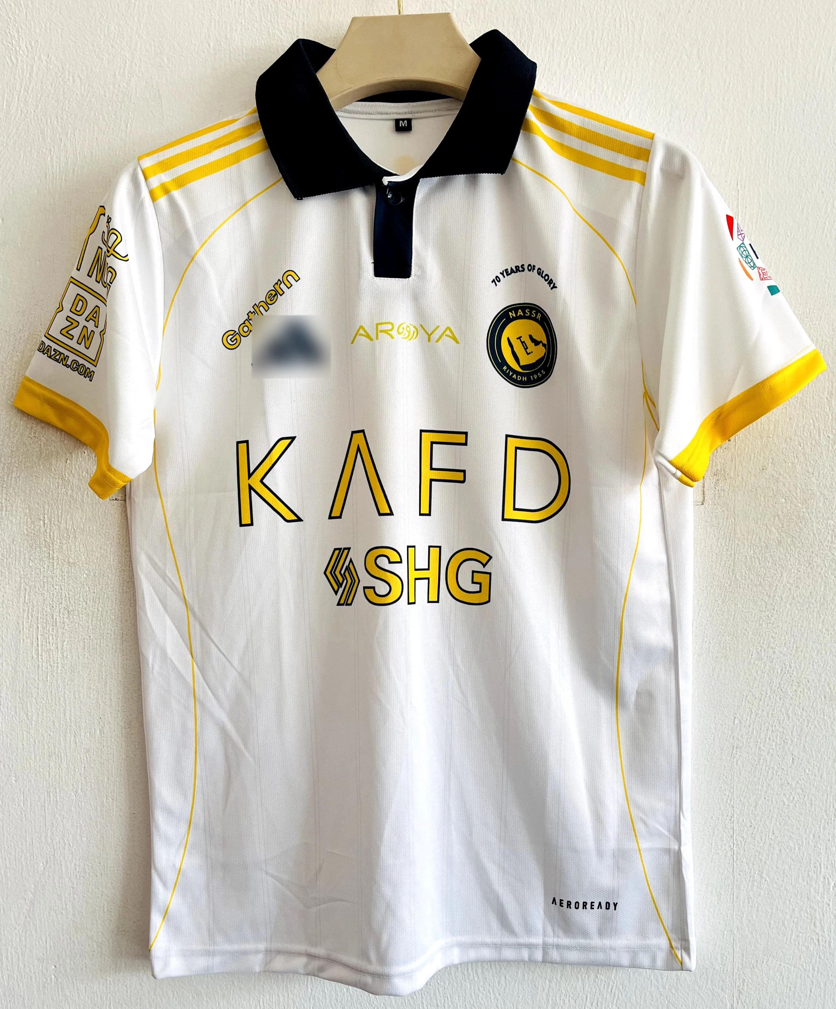 Greatness in Gold – 2025-26 Al Nassr Third Kit – Cristiano Ronaldo Edition - Image 2