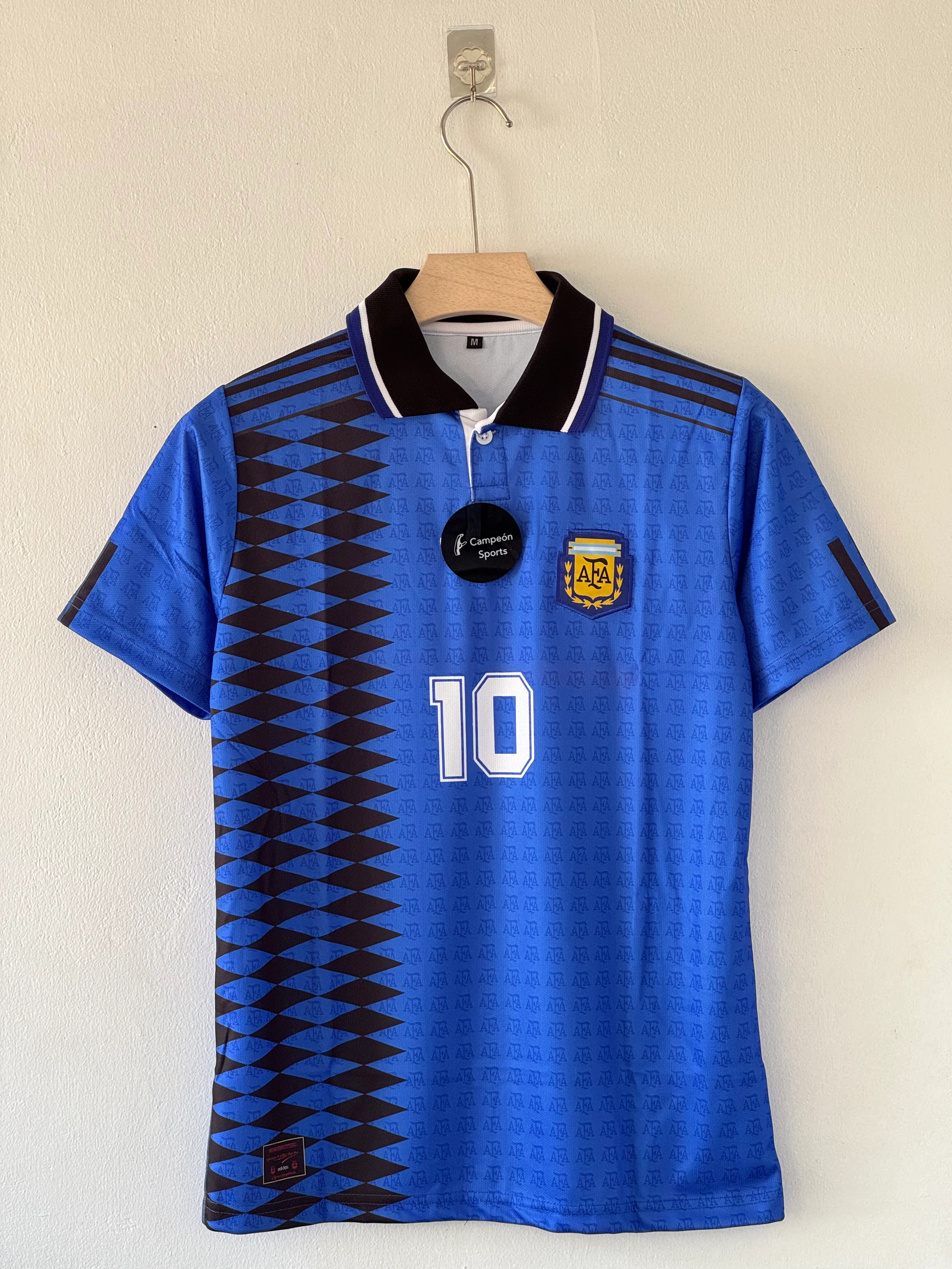 Legacy Rewritten – Argentina 1994 Away Jersey (Messi Edition) - Image 2