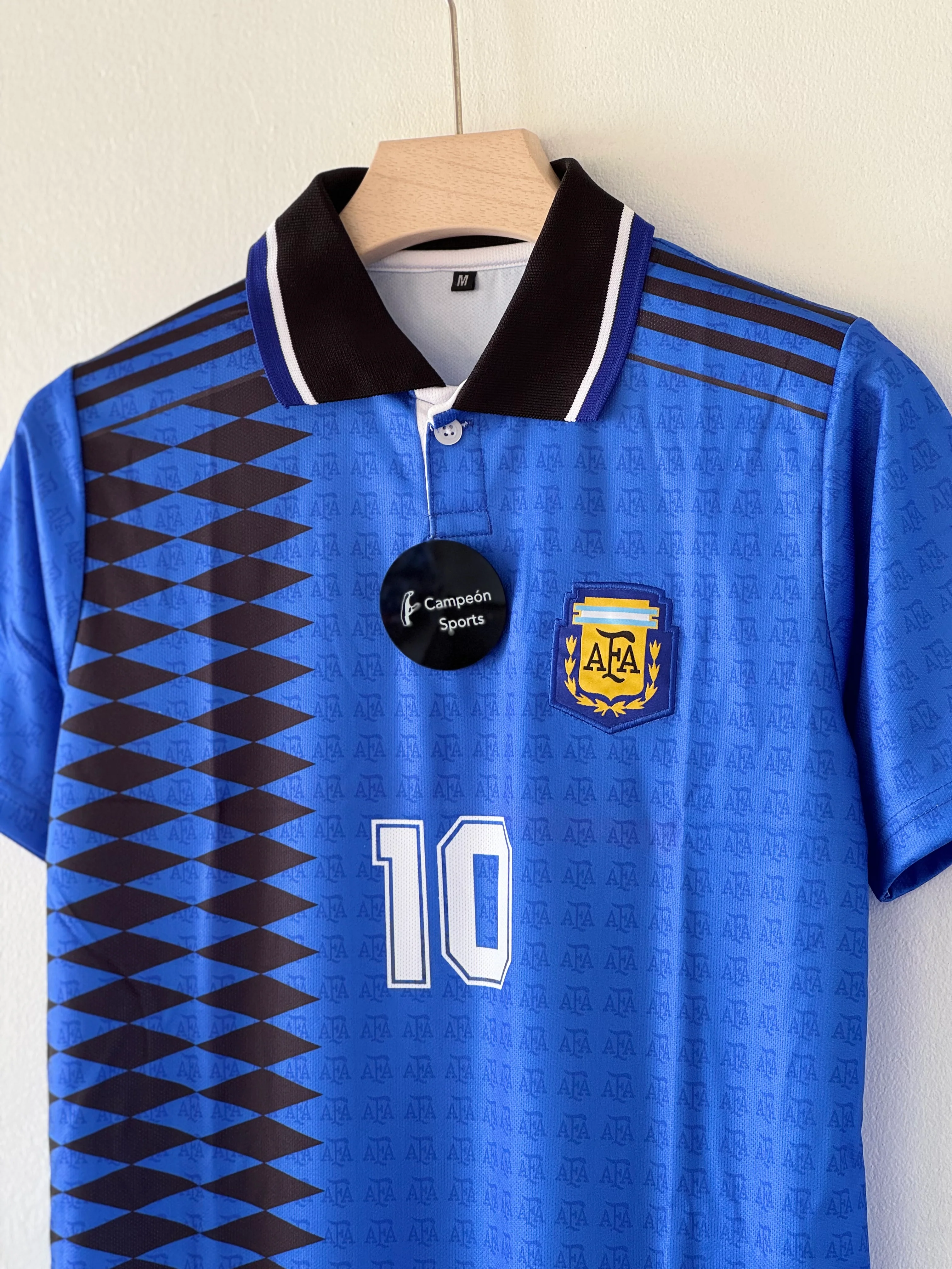 Legacy Rewritten – Argentina 1994 Away Jersey (Messi Edition) - Image 3