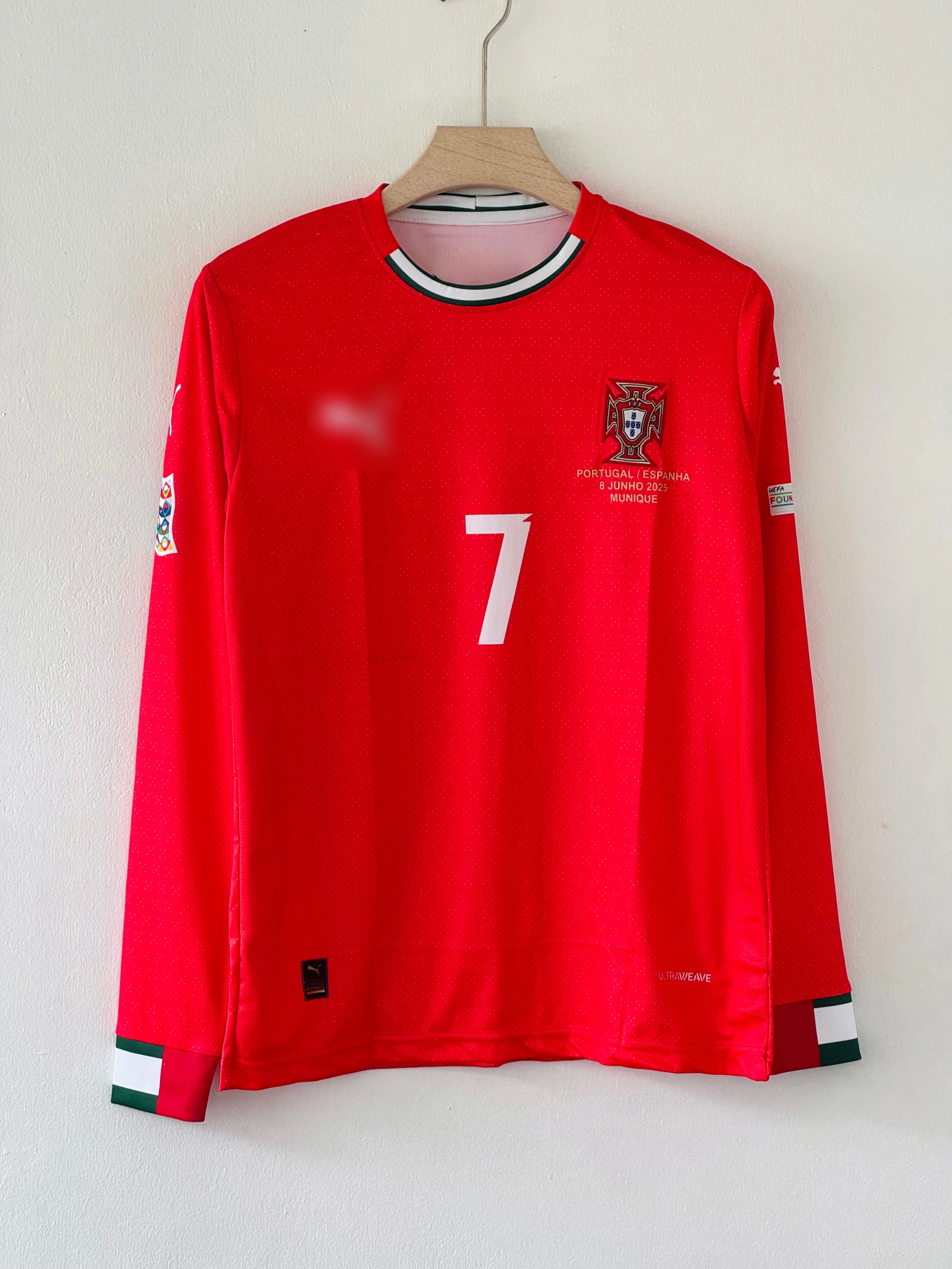 Legend Lives On – 2025/26 Portugal Home Kit, Ronaldo Full Sleeve Edition - Image 2