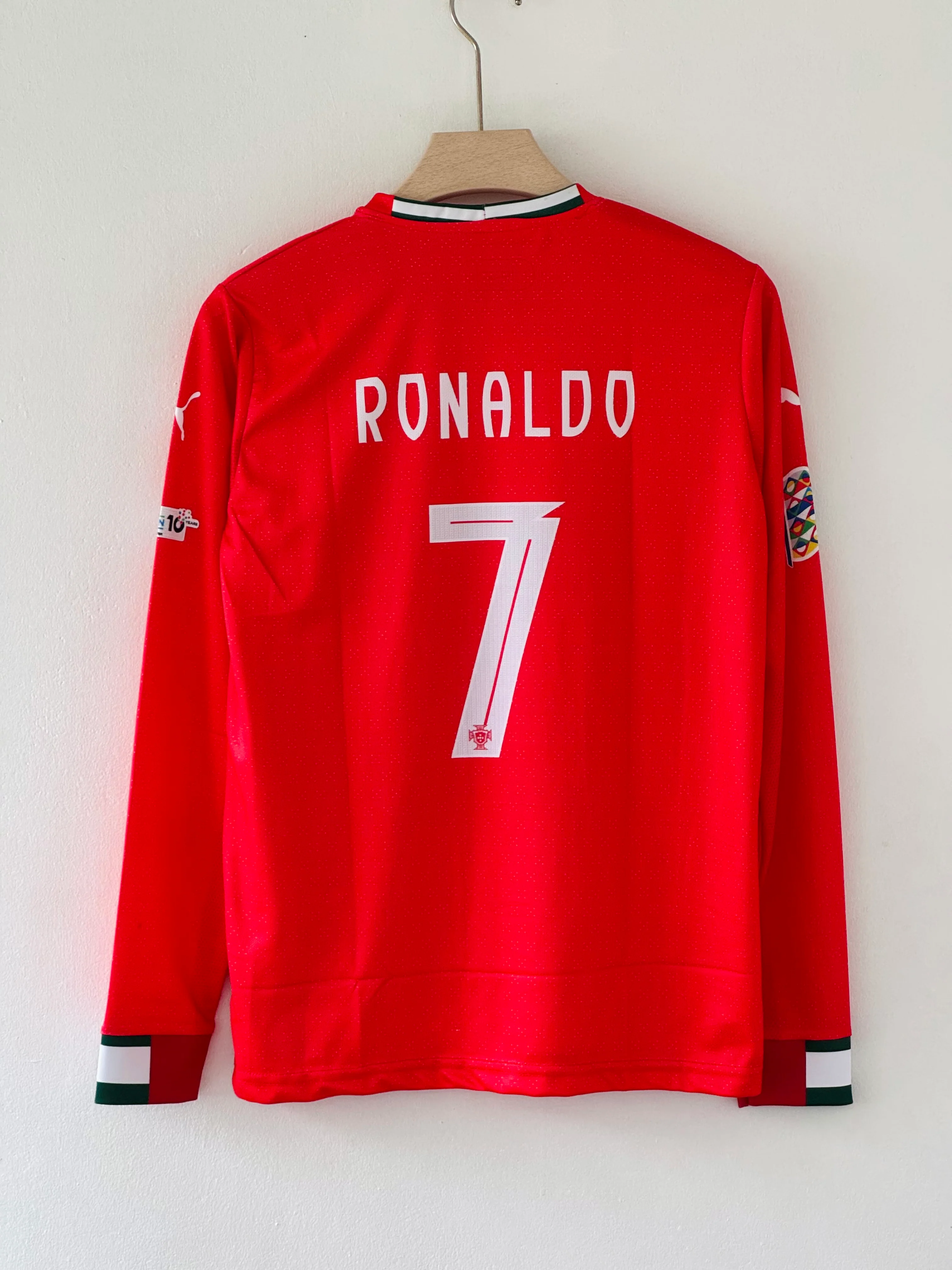 Legend Lives On – 2025/26 Portugal Home Kit, Ronaldo Full Sleeve Edition - Image 4