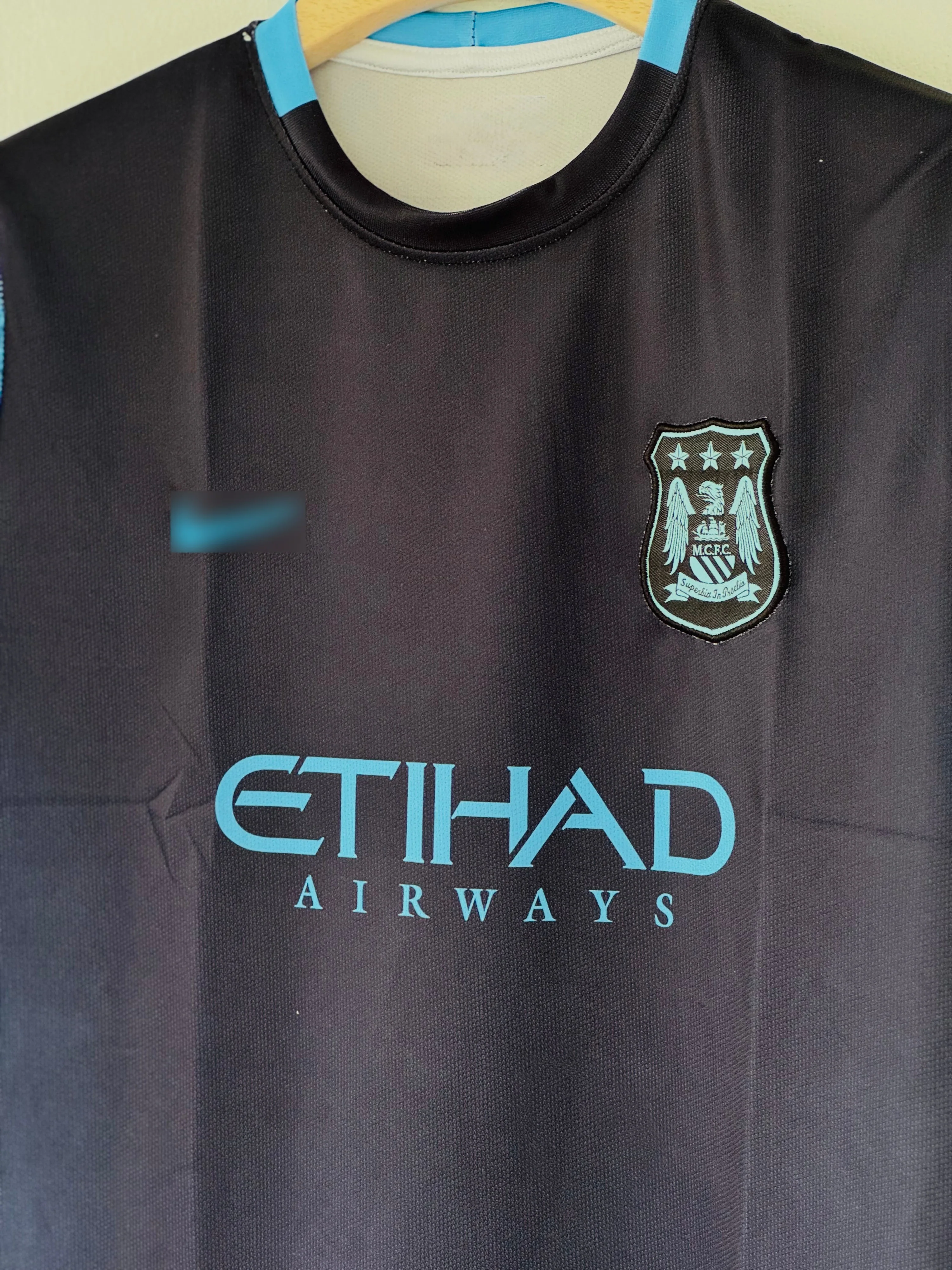 Midnight Blue Dominance – Manchester City 2015–16 Away Kit - Image 3