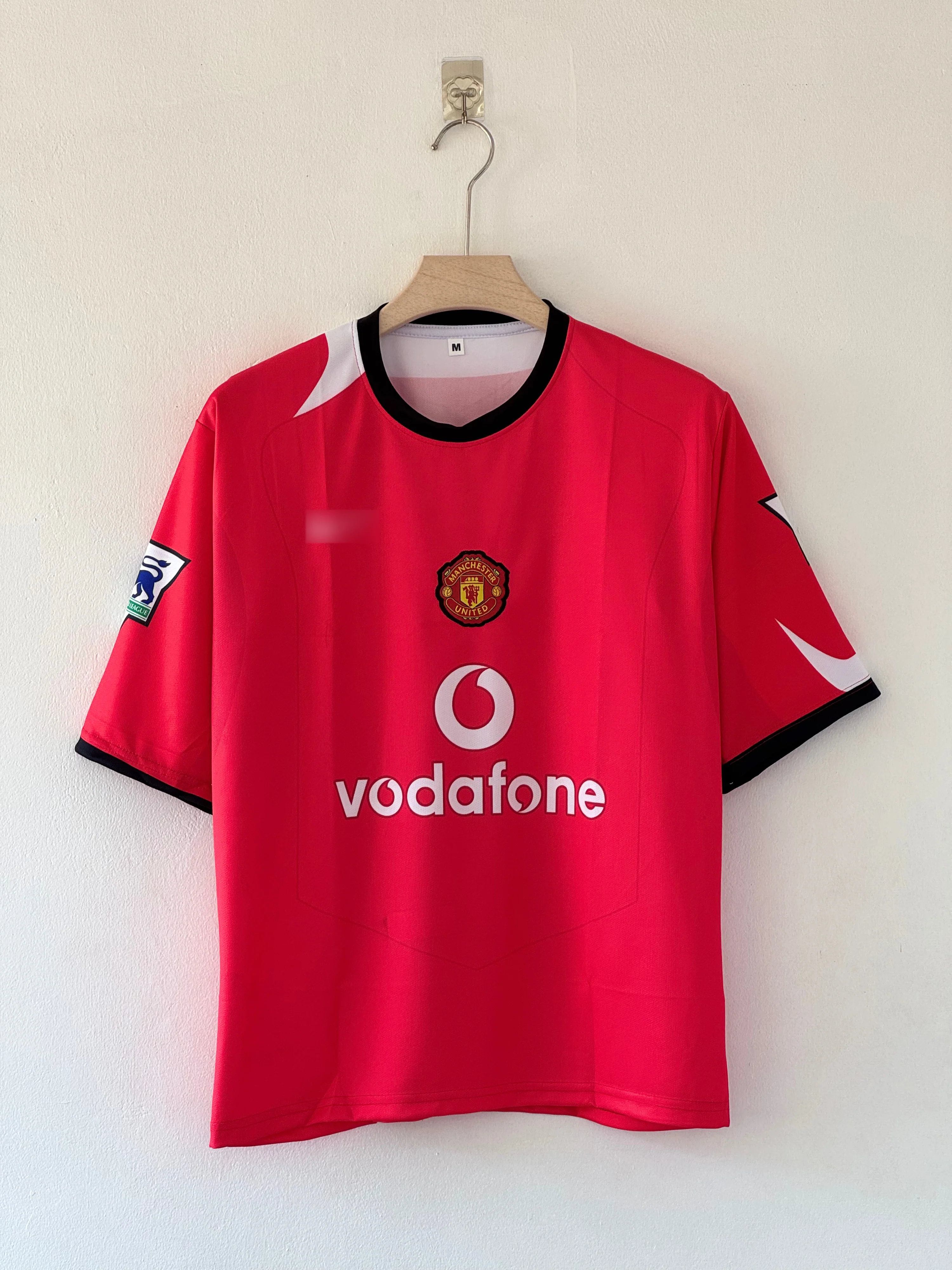 Red Devil Revival — Manchester United 2002–2004 Home Jersey five sleeve - Image 2
