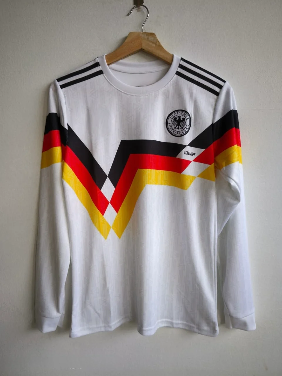 The Birth of a Dynasty – Germany 1988/1990 Home Jersey, Full Sleeve Classic - Image 2