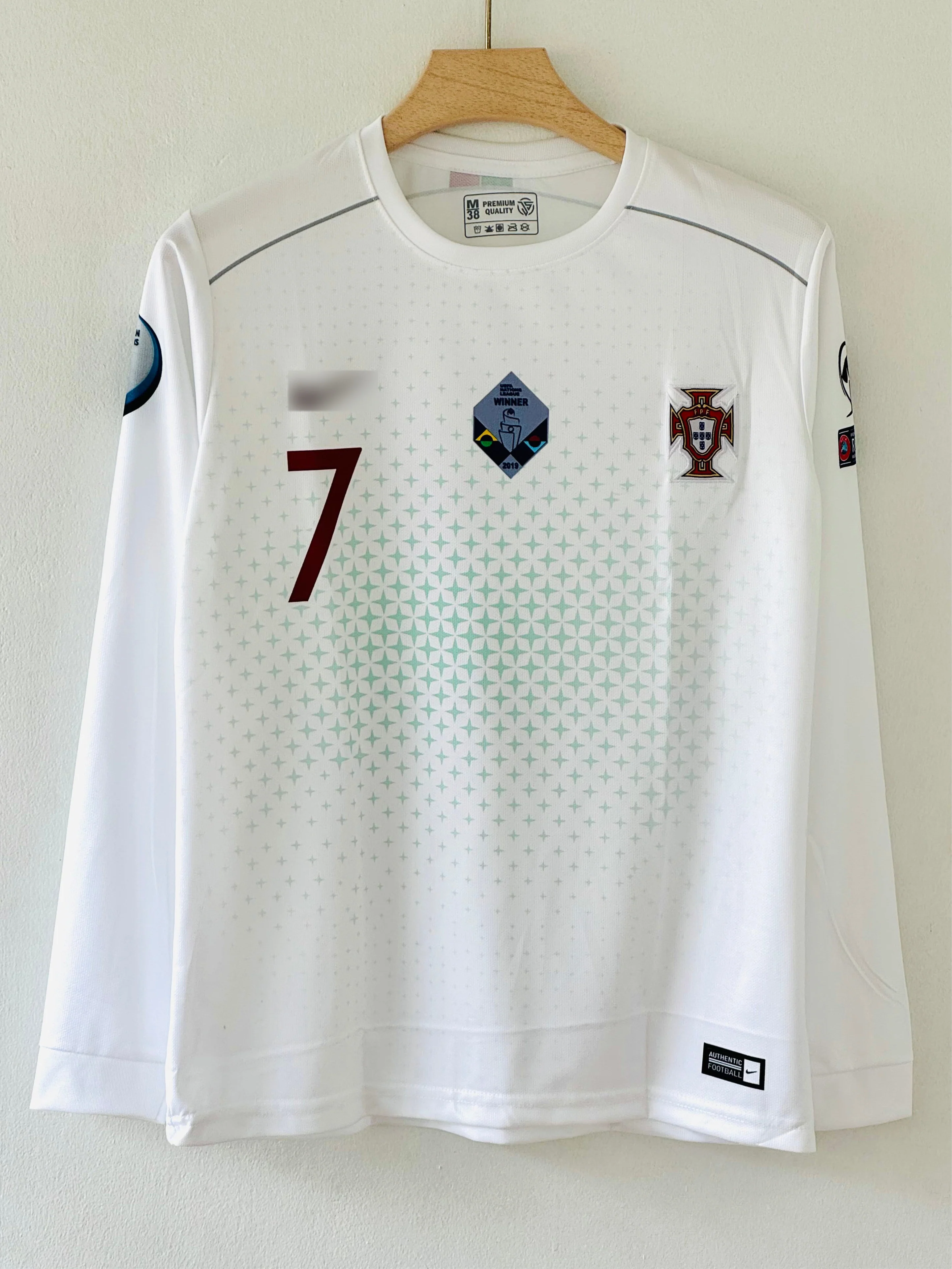 Timeless Greatness – Portugal Away Jersey – Cristiano Ronaldo Full Sleeve Embroidery Edition - Image 2
