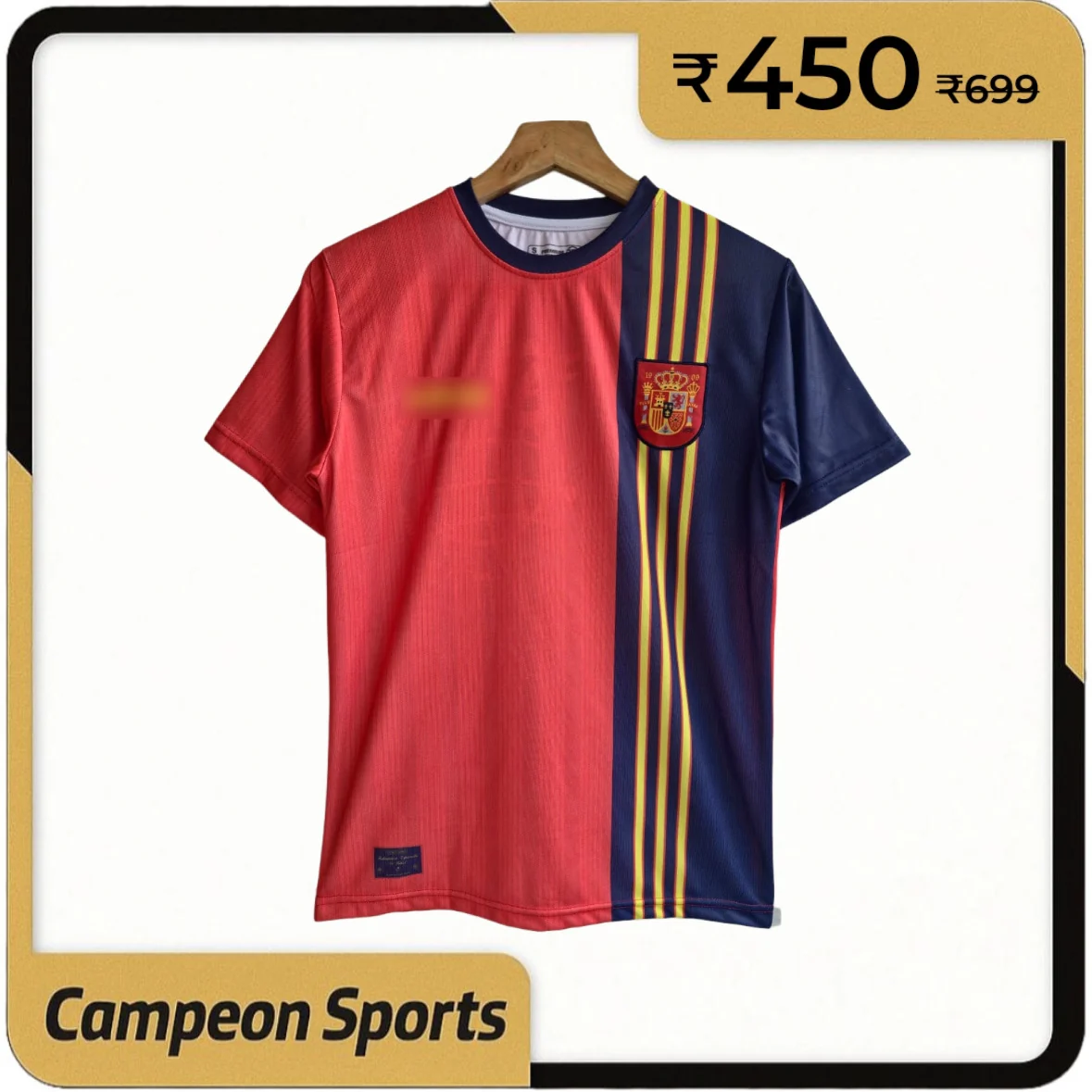 Timeless Passion – Spain 1996 Home Jersey (Torres Tribute Edition)