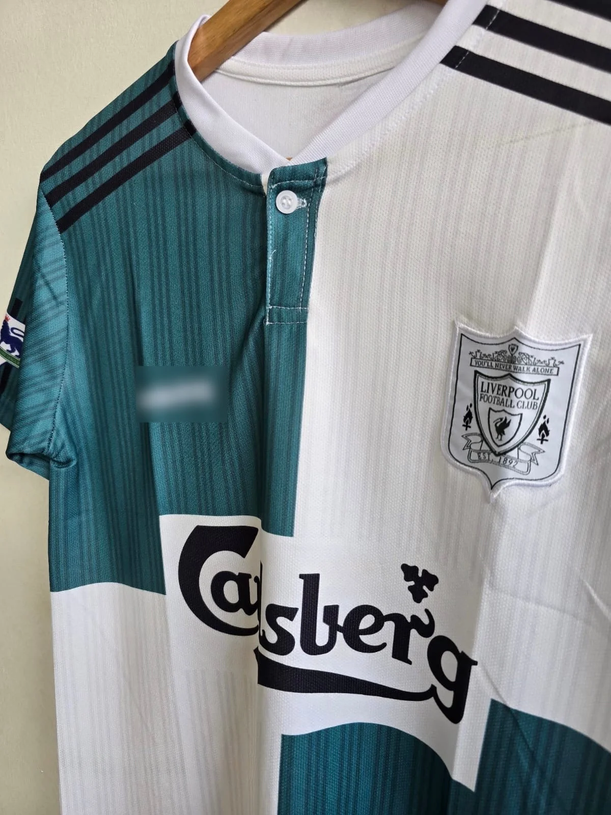 1995-96 Liverpool Away Jersey  Embroidery edition - Image 3