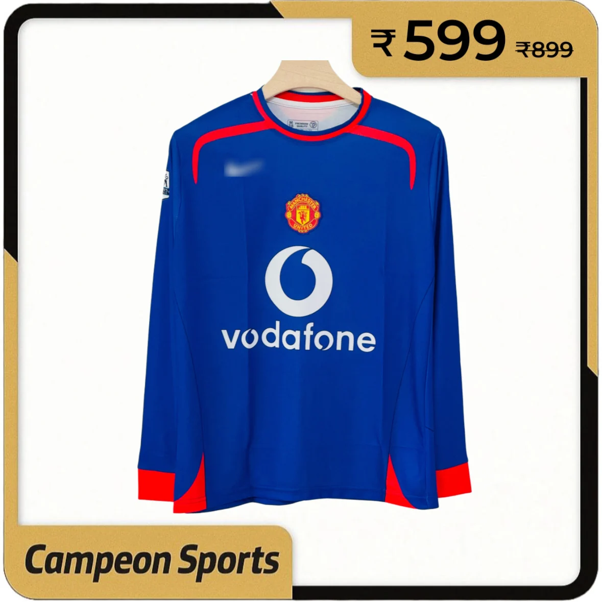 Witness the Rise of a Legend with the 2005-06 Manchester United Away Jersey – Ronaldo Full Sleeve Edition